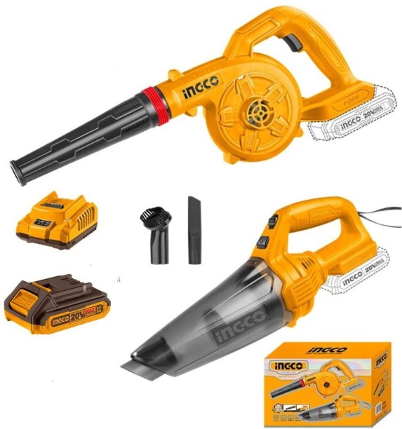 Ingco Cordless Blower & Vacuum Combo Kit Air Blower