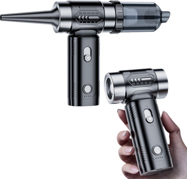 Max Mini Violent Turbo Fan 100000RPM Turbo Violent Fan 4500Pa Electric Dust Blower Handheld Vacuum Cleaner Leaf Blower