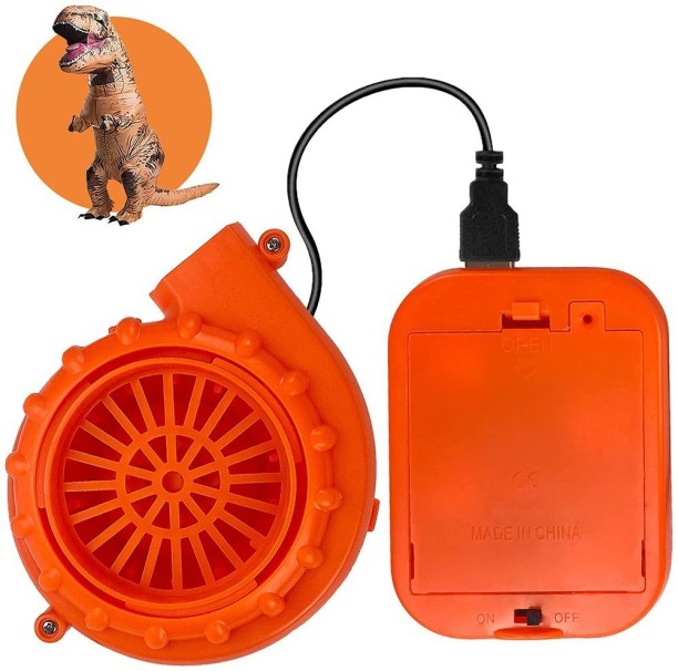 Max (A)Replacement Mini Costume Fan Battery Powered Lightweight Inflatable Air Blower Universal Potable Leaf Blower