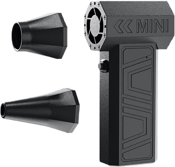 Max (Black)130000RPM High Power Turbofan Violent JetFan Cordless Air Blower Brushless Motor 3 Gear Variable Leaf Blower