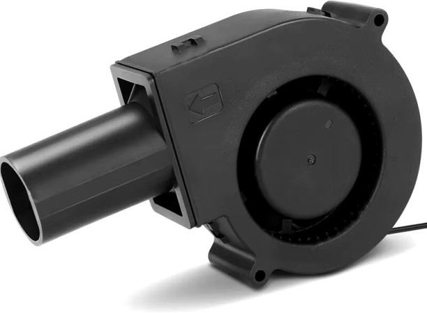 Max (No Power Supply)Large Air Volume Blower Waste Oil Stove Firewood Stove Turbo Fan 12V 2.85A BBQ Woodstove Leaf Blower