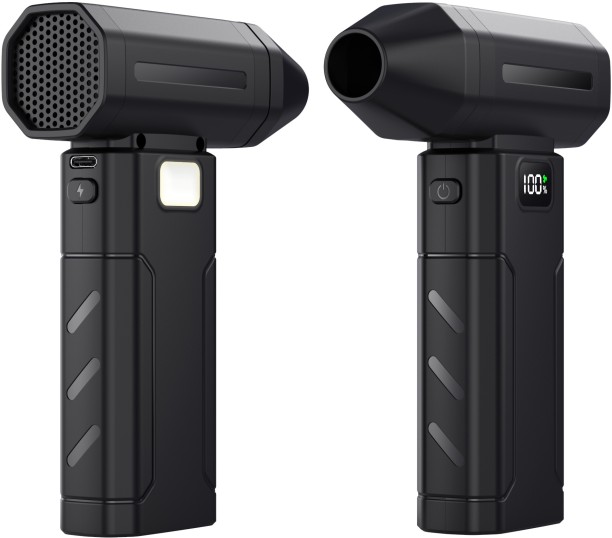 Max (Black)450000RPM High Power Dust Blower LED-Lighting Brushless Motor Violent Fan 5-gear Speed Adjustable Leaf Blower