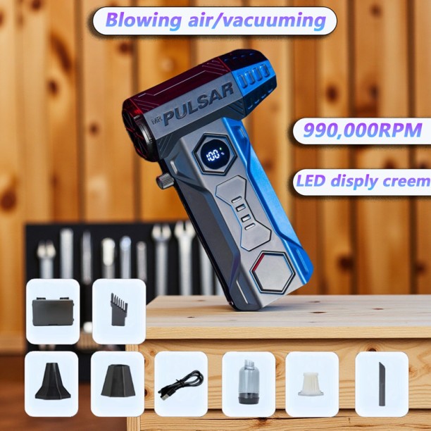 Max (X11 ultra With Bag)X11Pro Turbo Jet Blower 1000000RPM Brushless Motor Powerful Air Blower Wind Speed Leaf Blower