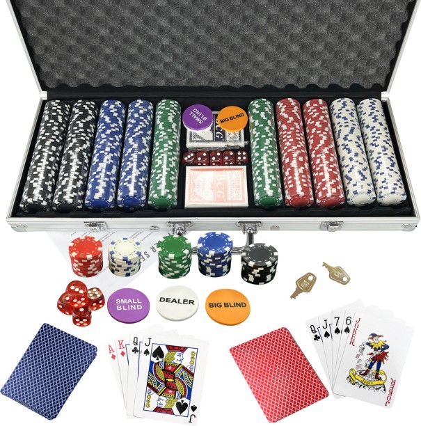 RGS Group Poker Set in Case 500pc Board Game Accessories Board Game