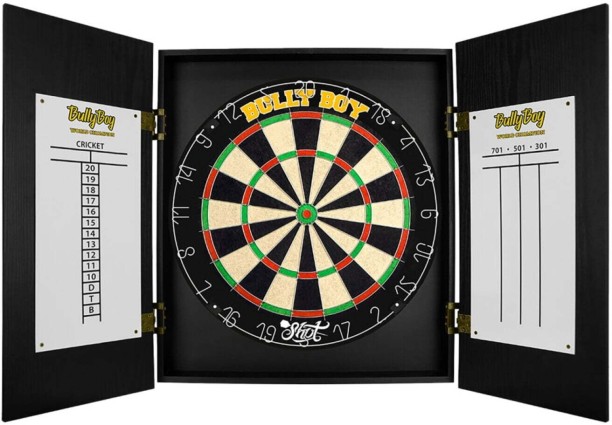 Shot Bully Boy Cabinet Set Dart Board Game