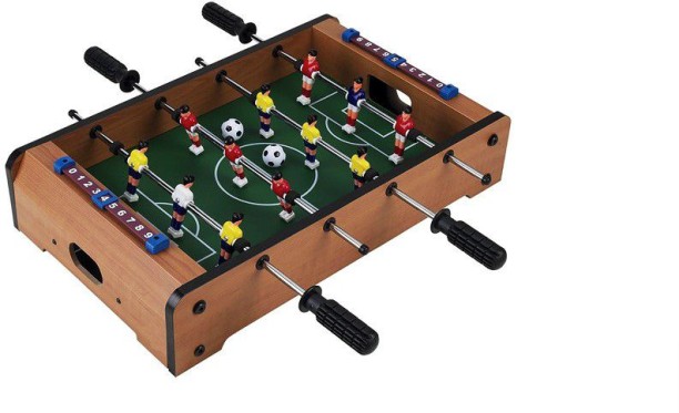 jozi trade Wooden Deluxe Mini Foosball Table Foosball Board Game