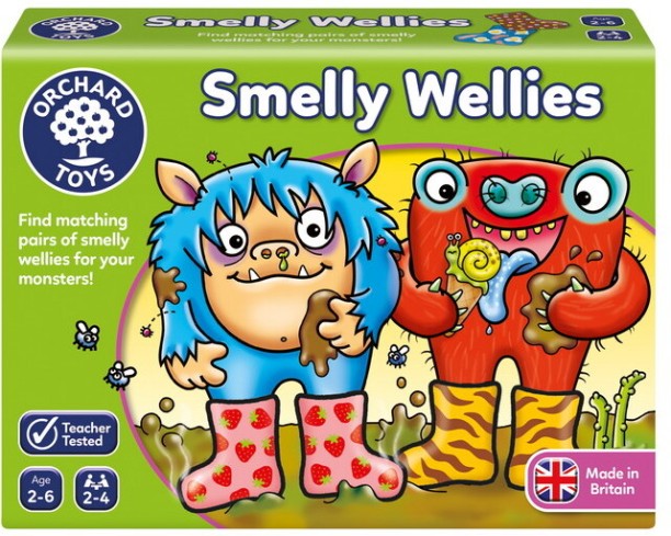 Orchard Toys Smelly Wellies Educational Board Games Board Game