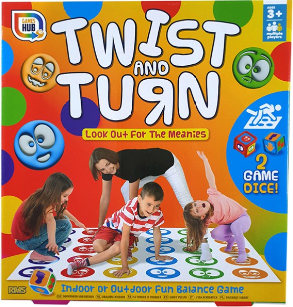 Game Hub TWIST AND TURN Party & Fun Games Board Game