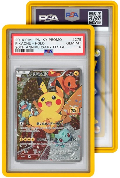 Gradedguard Standard Case PSA-Yellow Board Game Accessories Board Game