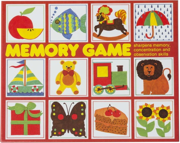 Memory Game Observation skills Educational Board Games Board Game