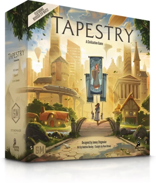 Stonemaier Games Tapestry Money & Assets Games Board Game