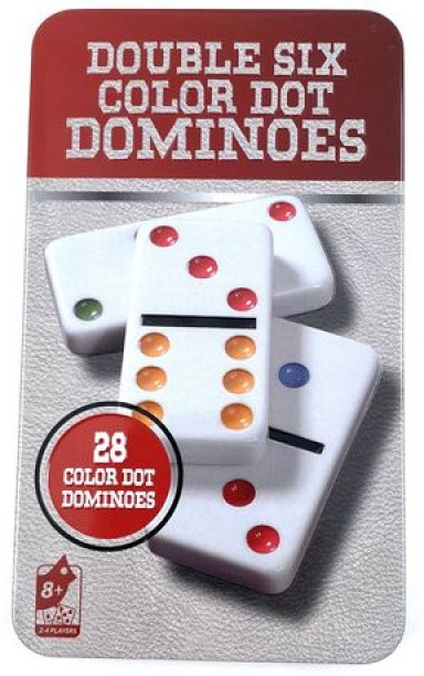 top sale trader Double Six Color Dot Dominoes – Domino Boardgame Strategy & War Games Board Game