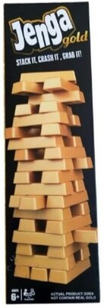 Ditabol Jenna Golden Blocks-54 Pieces Educational Board Games Board Game