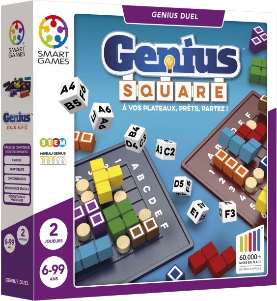 Smart Games SG-Genius Square game Educational Board Games Board Game