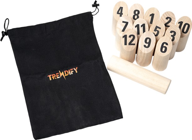 trendify Molky Wooden Throwing Outdoor Game Beach Toys & Play Sets