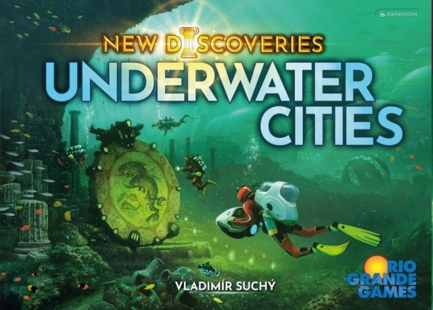 Rio Grande Games Underwater Cities - New Discoveries Money & Assets Games Board Game
