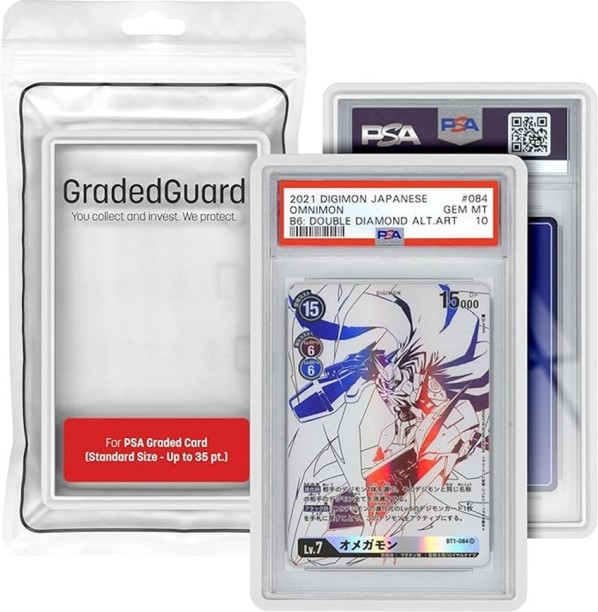 GradedGaurd Standard Case PSA-White Board Game Accessories Board Game