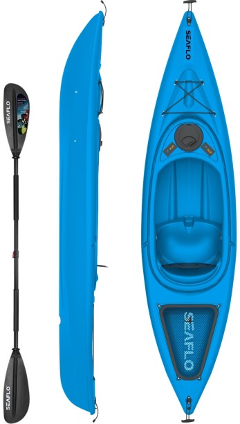 Seaflo Discovery 10 Sit-in Kayak with Paddle