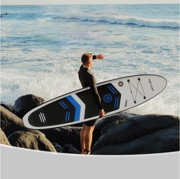 Just Simplified Inflatable Beachside Water-skiing Paddle Board