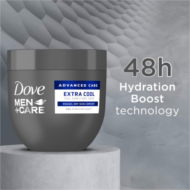 Dove Men+ Face,Hand & Body Cream Extra Cool Lotion
