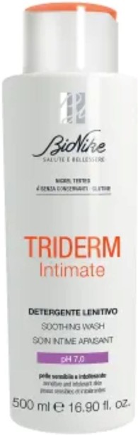 Bionike Triderm Soothing Intimate Wash Ph 7.0 Bottle 500ml Body Wash