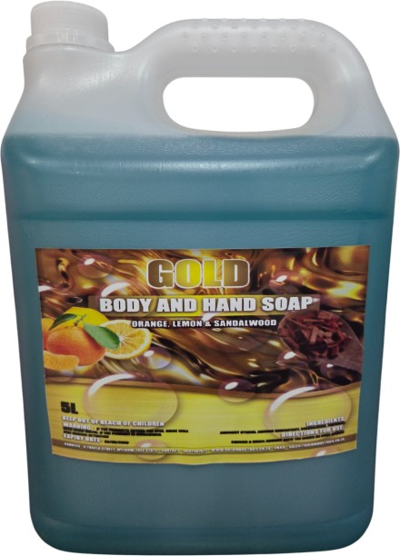 gold body and hand wash - sandalwood , orange and lemon Body Wash