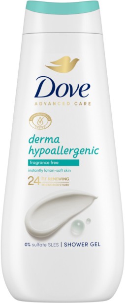 Dove Hypoallergenic Shower Gel Body Wash
