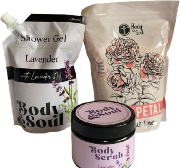 Body&soul Body care kit lavender Body Wash