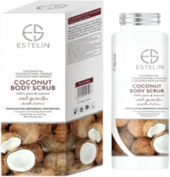 ESTELIN Coconut Body Scrub Body Wash