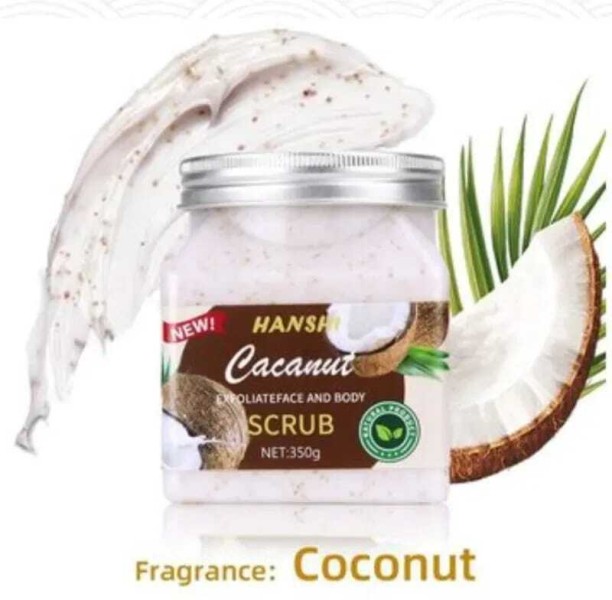 HANSHI Coconut Scrub Exfoliate Face And Body Scrub Body Wash