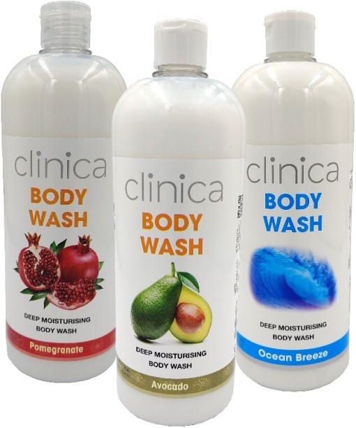 CLINICA (3) Body Wash combo Body Wash