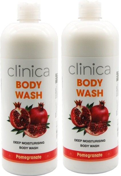 Clinica Pomegranate Body Wash 1 Litre Body Wash