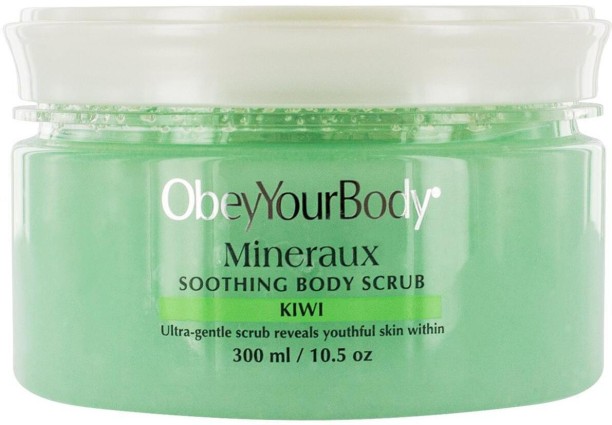 Obey Your Body Soothing Body Scrub-Kiwi Body Wash