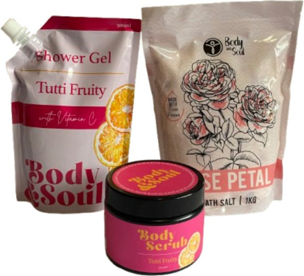 Body& soul Body care kit Tuttie fruity Body Wash
