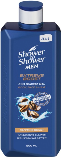 Shower To Shower Extreme Boost 3 in 1 Shower Gel Body Wash