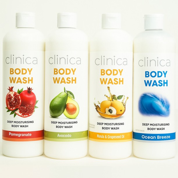Clinica (4) Body Wash combo Body Wash