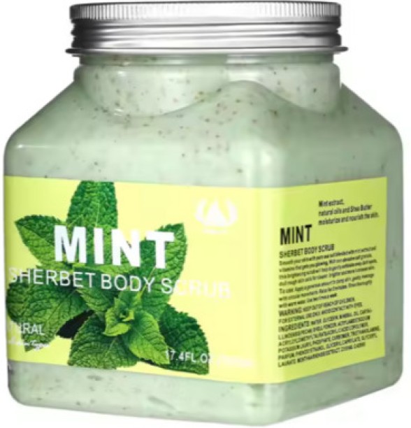 SHERBET Mint Body Scrub Body Wash