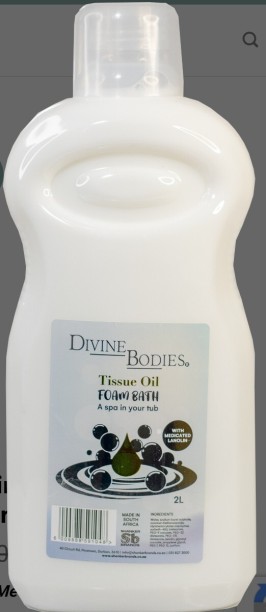Divine Bodies Tissue Oil Foam Bath 2L Body Wash
