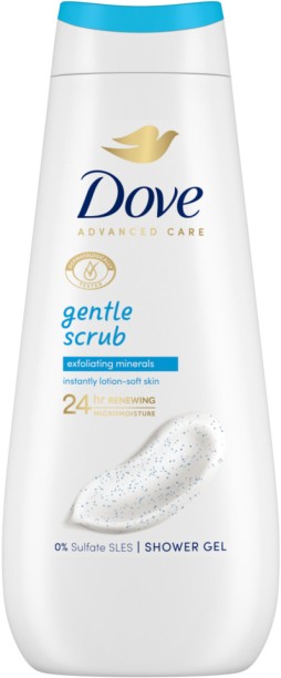 Dove Gentle Scrub Shower Gel Body Wash