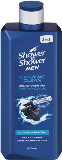 Shower To Shower Extreme Clean 3 in 1 Shower Gel Body Wash