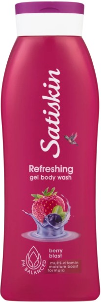 Satiskin Refreshing Berry Blast Body Wash
