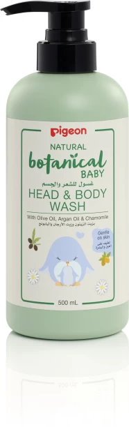 Pigeon Natural Botanical Baby Head & Body Wash