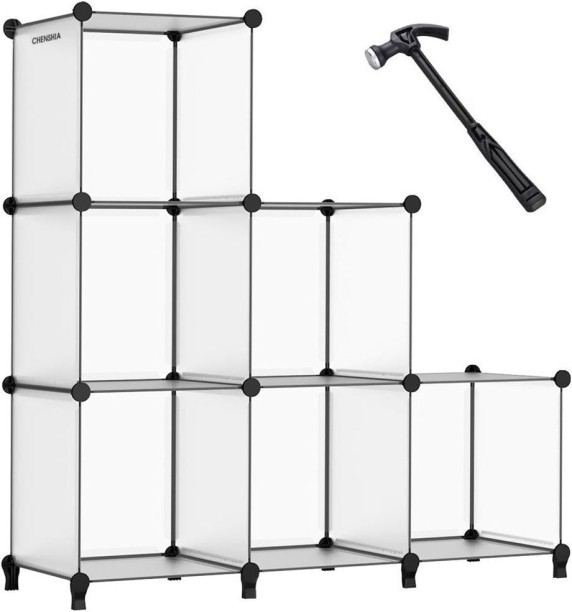 Chenshia Plastic Freestanding Book Shelf