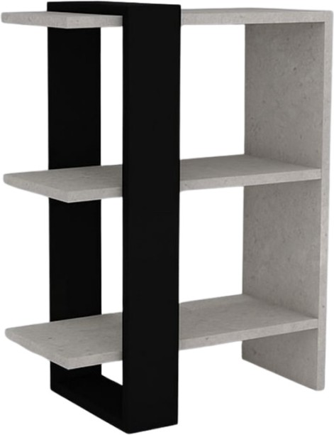 Decorum & Co Arden Frame 2-Tier Bookcase Melamine Free Standing Book Shelf