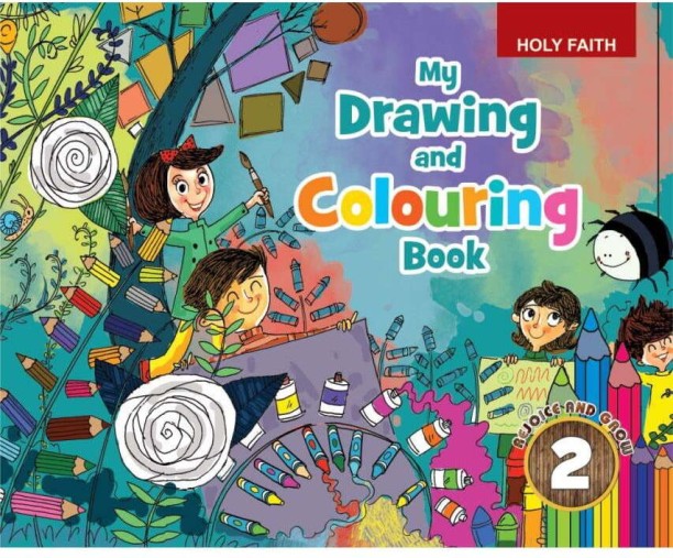 Rejoice and Grow Series (My Drawing and Colouring Book 2) by Henu