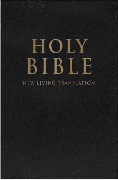 NLT Holy Bible Black Hardcover by NLT Bible