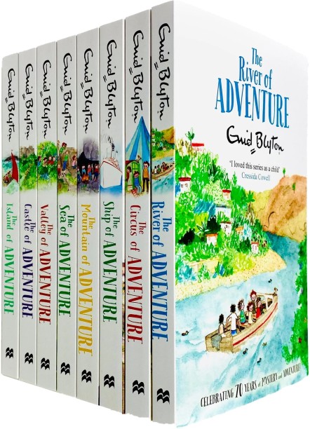Enid Blyton Adventure Series 8 Book Pack by Enid Blyton