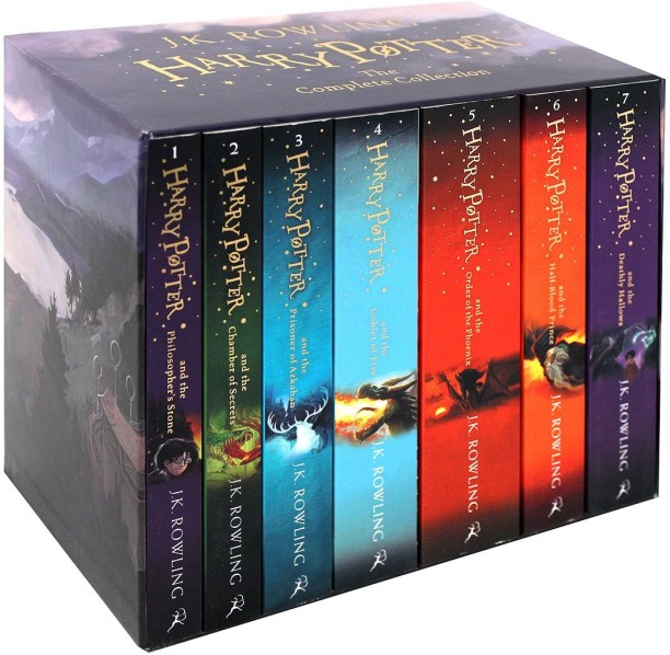 Harry Potter Box Set: The Complete Collection Children's Paperback by J. K. Rowling