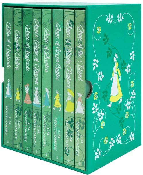 Anne of Green Gables 8 Book Collection Box Set (Green) by Lucy Maud Montgomery