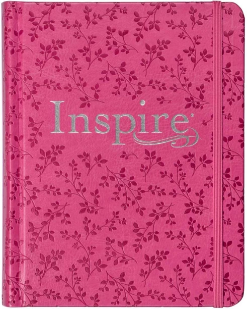Bible - Inspire NLT Pink Inspire Filament Bible - Lavished With Grace by Bible - Inspire NLT Pink Inspire Filament Bible - Lavished With Grace
